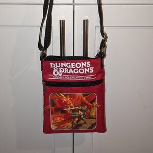 Dungeons & Dragons Red Passport Crossbody Bag $15